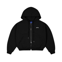 Metal Logo Zipper Hoodie