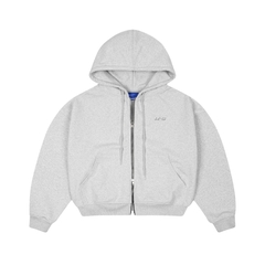 Metal Logo Zipper Hoodie