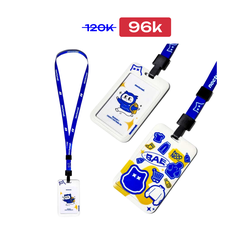 Nocturnal ® Sticker Lanyard &amp; Card Holder