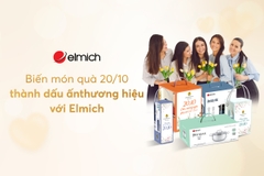 Biến món quà 20/10 thành dấu ấn thương hiệu với Elmich