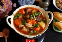 Cách Nấu Bò Hầm Khoai Tây Ngon, Đậm Đà, Thịt Mềm