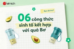 06 Công thức sinh tố kết hợp với quả bơ – Mát lành, dễ uống, tốt cho cơ thể mỗi ngày
