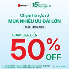 [ELMICH x AEON MALL TÂN AN] CHẠM HÈ RỰC RỠ! MUA CÀNG NHIỀU - ƯU ĐÃI CÀNG LỚN!