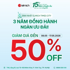 [ELMICH x TIMES CITY] 3 NĂM ĐỒNG HÀNH, NGÀN ƯU ĐÃI MỪNG SINH NHẬT!