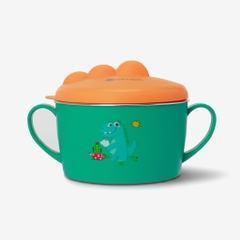 Bát ăn cho trẻ em hình khủng long, inox 316, Elmich Babycare EL-0008KL