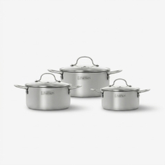 Bộ nồi inox nguyên khối Elmich Trimax classic EL-2136OL01 size 18,20,22cm