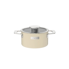 Nồi inox liền khối Elmich Hera - Vàng Kem