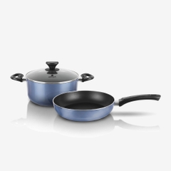 Bộ nồi chảo hợp kim nhôm Elmich EDA-076