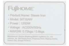 Bàn ủi hơi nước cầm tay FUJIHOME SI718AW 1200W