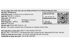 Bàn ủi hơi nước cầm tay Philips STH5010/70 1400W