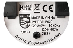 Bàn ủi hơi nước cầm tay Philips STH5030/80 1400W