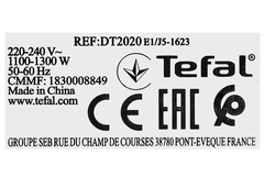 Bàn ủi hơi nước cầm tay Tefal DT2020E1 1300W