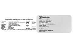 Bàn ủi hơi nước đứng Electrolux E5GS1-44MN 1800W