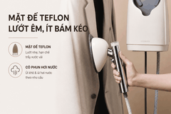 Bàn ủi hơi nước Lock&Lock ENI218IVY 1630W