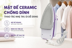 Bàn ủi hơi nước Sunhouse SHD2063P 1600W