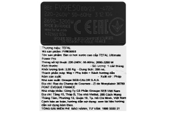 Bàn ủi hơi nước Tefal Ultimate Power Pro FV9E50E0 3200W