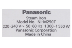 Bàn ủi hơi nước Panasonic NI-M250TPRA 1550W