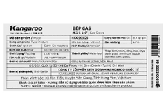 Bếp ga đôi Kangaroo KGGS69G6