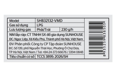 Bếp ga đôi Sunhouse SHB32132-VMD