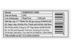 Bếp gas âm Sunhouse SHB61010-VMD