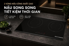 Bếp từ đôi âm Bosch PPI8256XVN 3500W