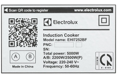 Bếp từ đôi âm Electrolux ​EHI7252BF 5000W
