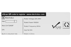 Bếp từ đôi âm Electrolux ​EHI7266BF 5000W