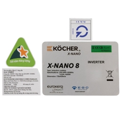 Bếp từ đôi âm Kocher X Nano 8 4000W