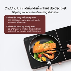 Bếp từ đôi FUJIHOME IC2602P 3400W