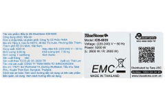 Bếp từ đôi âm BlueStone ICB-6939 5200W