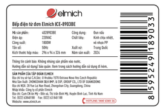 Bếp từ đơn Elmich ICE-8903BE 1800W