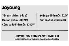 Bếp từ đơn Joyoung JIC-219 2200W