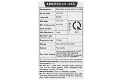 Bếp từ đơn Livotec E-smart LIS-646 2100W