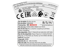 Bình đun siêu tốc Bosch 1.7 lít TWK6M480