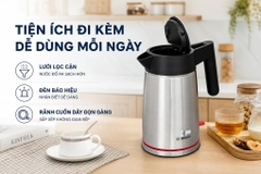 Bình đun siêu tốc Bosch 1.7 lít TWK6M480
