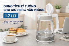 Bình đun siêu tốc Magic Eco 1.7 lít AC-44