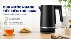 Bình đun siêu tốc Philips 1.7 lít HD9395/90