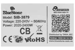 Bàn ủi hơi nước BlueStone SIB-3879 2400W