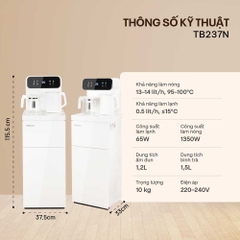 Cây nước nóng lạnh FUJIHOME TB237N 1430W