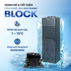 Cây nước nóng lạnh FUJIHOME WD675C-B 590W
