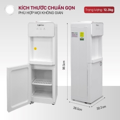 Cây nước nóng lạnh FUJIHOME WD675C-W 590W