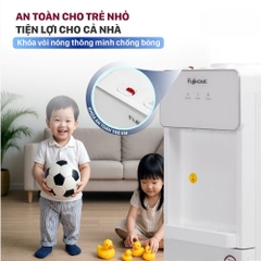 Cây nước nóng lạnh FUJIHOME WD675C-W 590W
