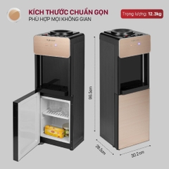 Cây nước nóng lạnh FUJIHOME WD675C-Y 590W