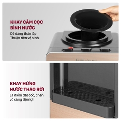 Cây nước nóng lạnh FUJIHOME WD675C-Y 590W