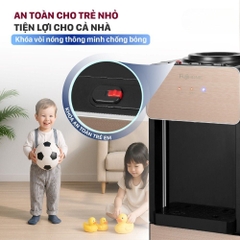 Cây nước nóng lạnh FUJIHOME WD675C-Y 590W