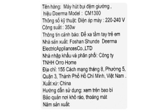 Máy hút bụi đệm giường Deerma CM1300