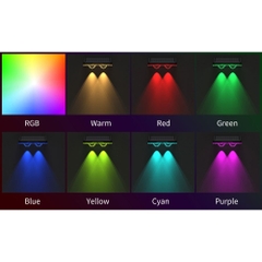 Đèn hắt tường năng lượng mặt trời Modi MD-SOLAR-H1026 RGB