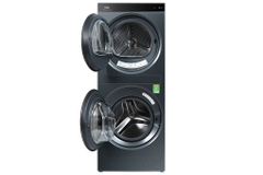 Tháp giặt sấy Haier Laundry Center Inverter giặt 14 kg - sấy 13 kg HWD140-BD14LCU1L(GN)