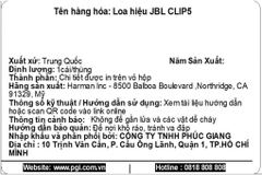 Loa Bluetooth JBL Clip 5