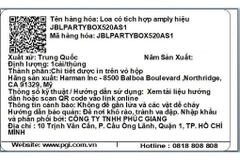 Loa Bluetooth JBL Partybox 520
